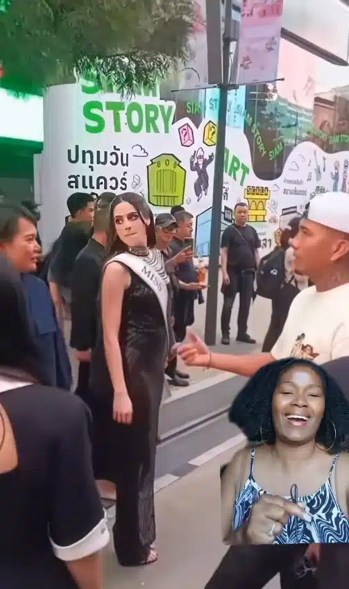 ฟาติมา บอช มิสยูนิเวิร์ส 2025 เดินยิ้มแย้มแต่ไม่มีคนสนใจ