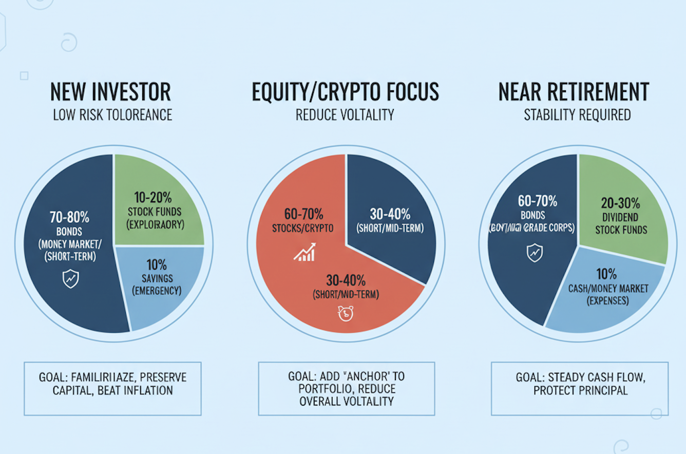 แล้วคุณควรมีตราสารหนี้เท่าไหร่?