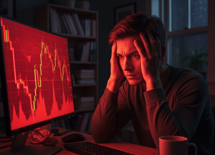 คนกุมขมับ หุ้นตก