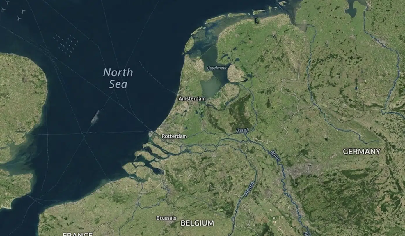 เนเธอร์แลนด์เสี่ยงน้ำท่วมทั้งประเทศ เพราะเป็นพื้นที่ปลายน้ำ รับน้ำจากประเทศอื่นในยุโรป