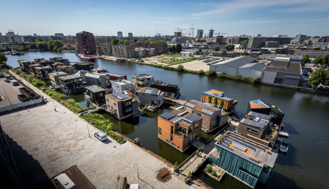 บ้านลอยน้ำ เนเธอร์แลนด์