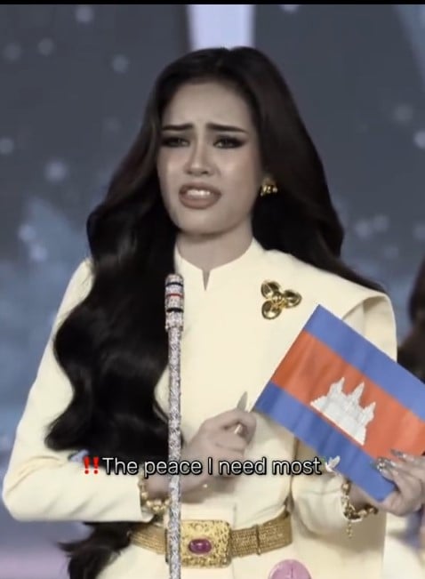 ผู้เข้าประกวดมิสทีนกัมพูชาเรียกร้องทวงคืนทหารเชลย 18 นาย