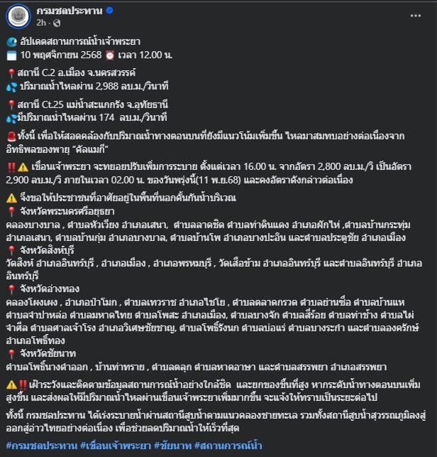 ยกของหนีน้ำทันที 16.00