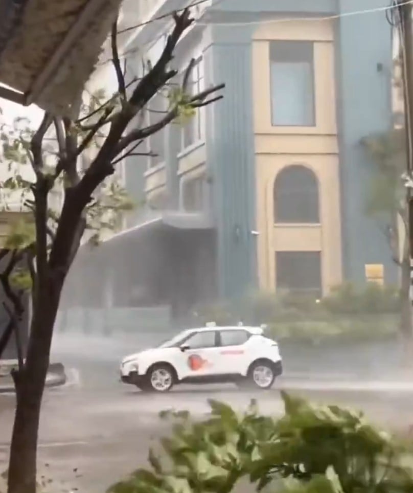 ความเสียหายจากพายุ คัลแมกี ในพื้นที่กว๋ายญอน