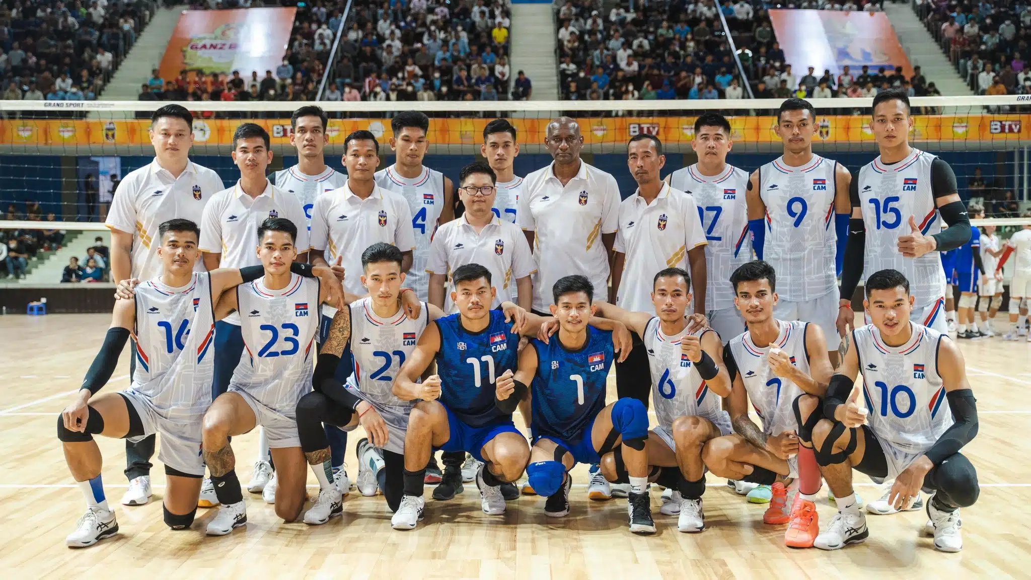 นักวอลเลย์บอลทีมชาติกัมพูชา