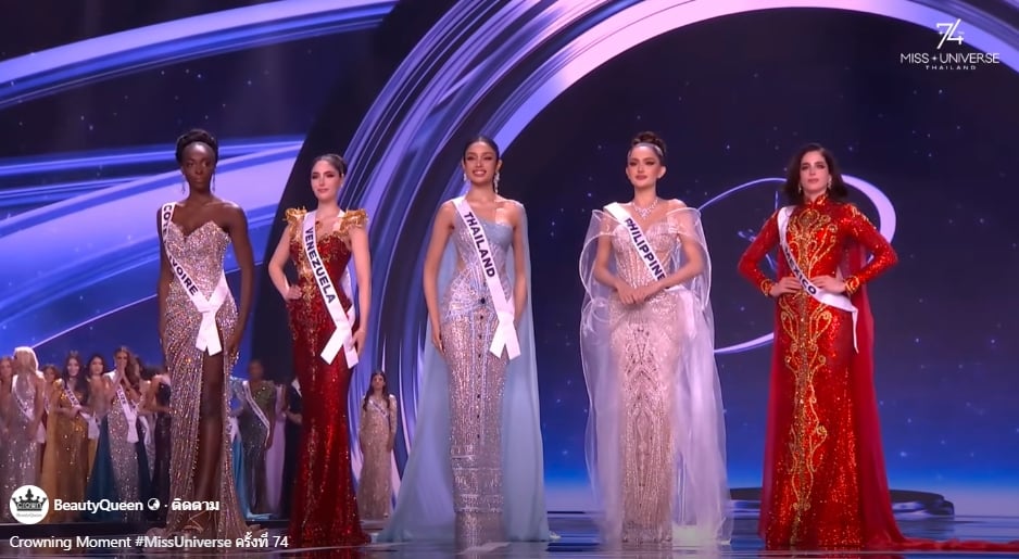 วีนา ปวีนา คว้ารอง 1 Miss Universe 2025 กองเชียร์ไทยกระหึ่มฮอลล์-1