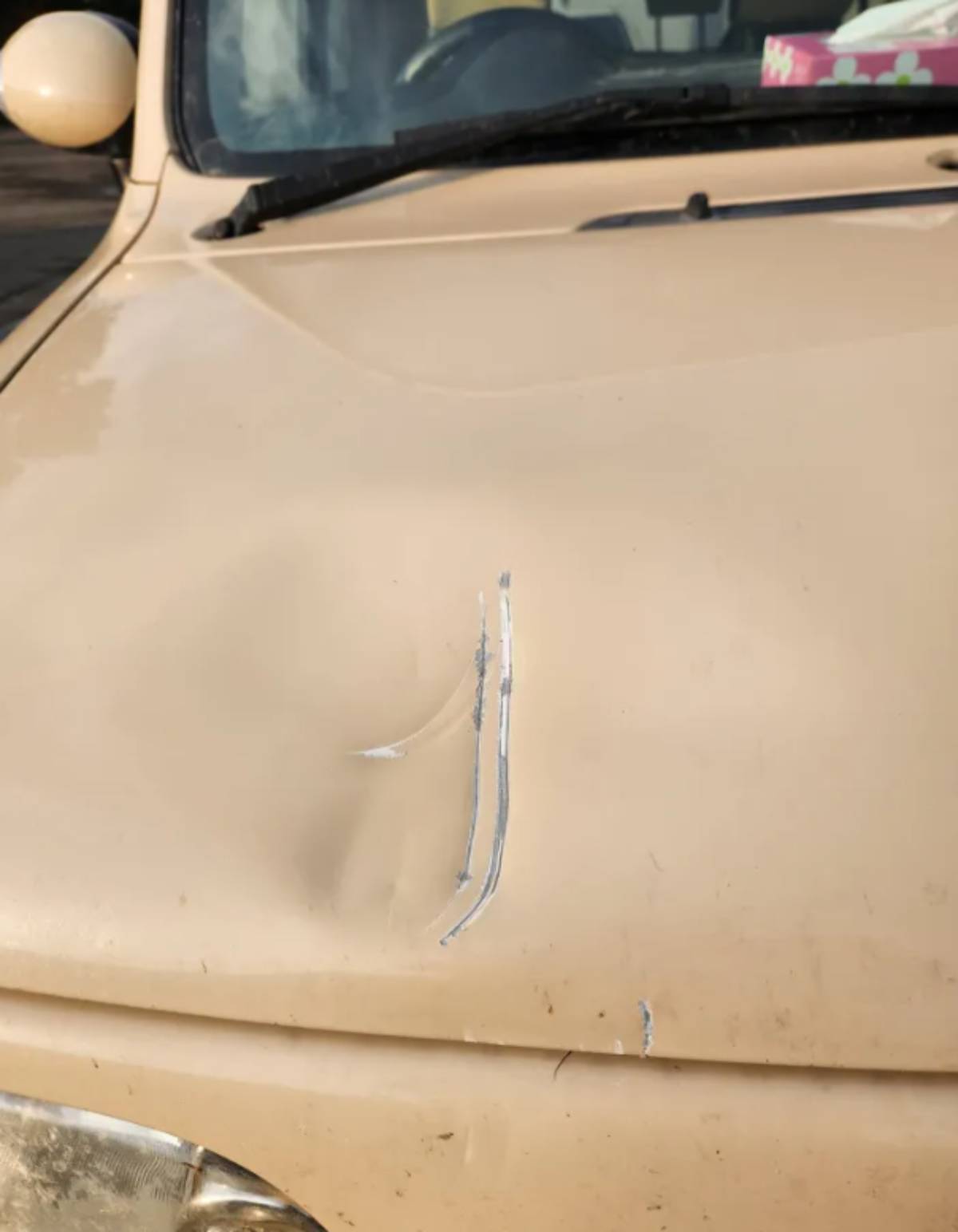 สภาพรถพังเสียหาย