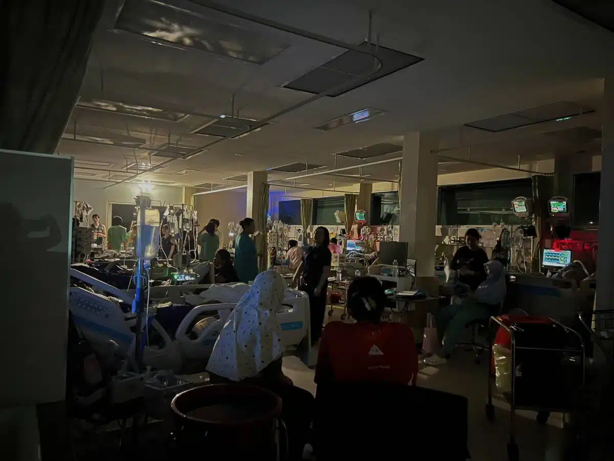 ห้องผู้ป่วยฉุกเฉิน ดรงพยาบาลหาดใหญ่ 26 พ.ย. 2568