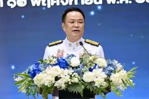 ายอนุทิน ชาญวีรกูล นายกรัฐมนตรี กล่าวในงานที่วิทยาลัยป้องกันราชอาณาจักร (วปอ.)