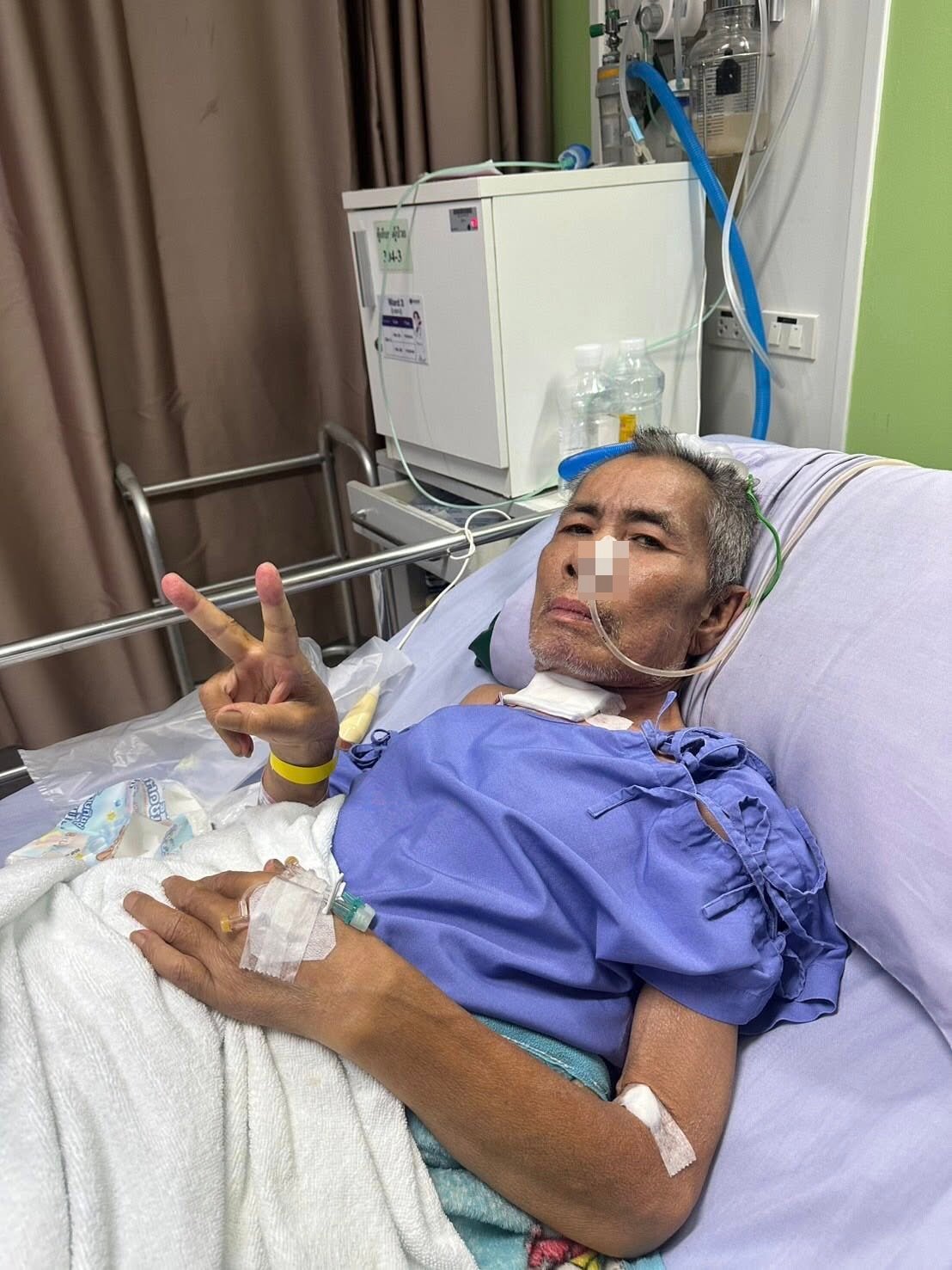 อาการล่าสุด ตลกรุ่นใหญ่ป่วยหนัก ถูกเจาะคอ-ไม่มีเสียงพูด แฟนๆ ส่งกำลังใจ-2