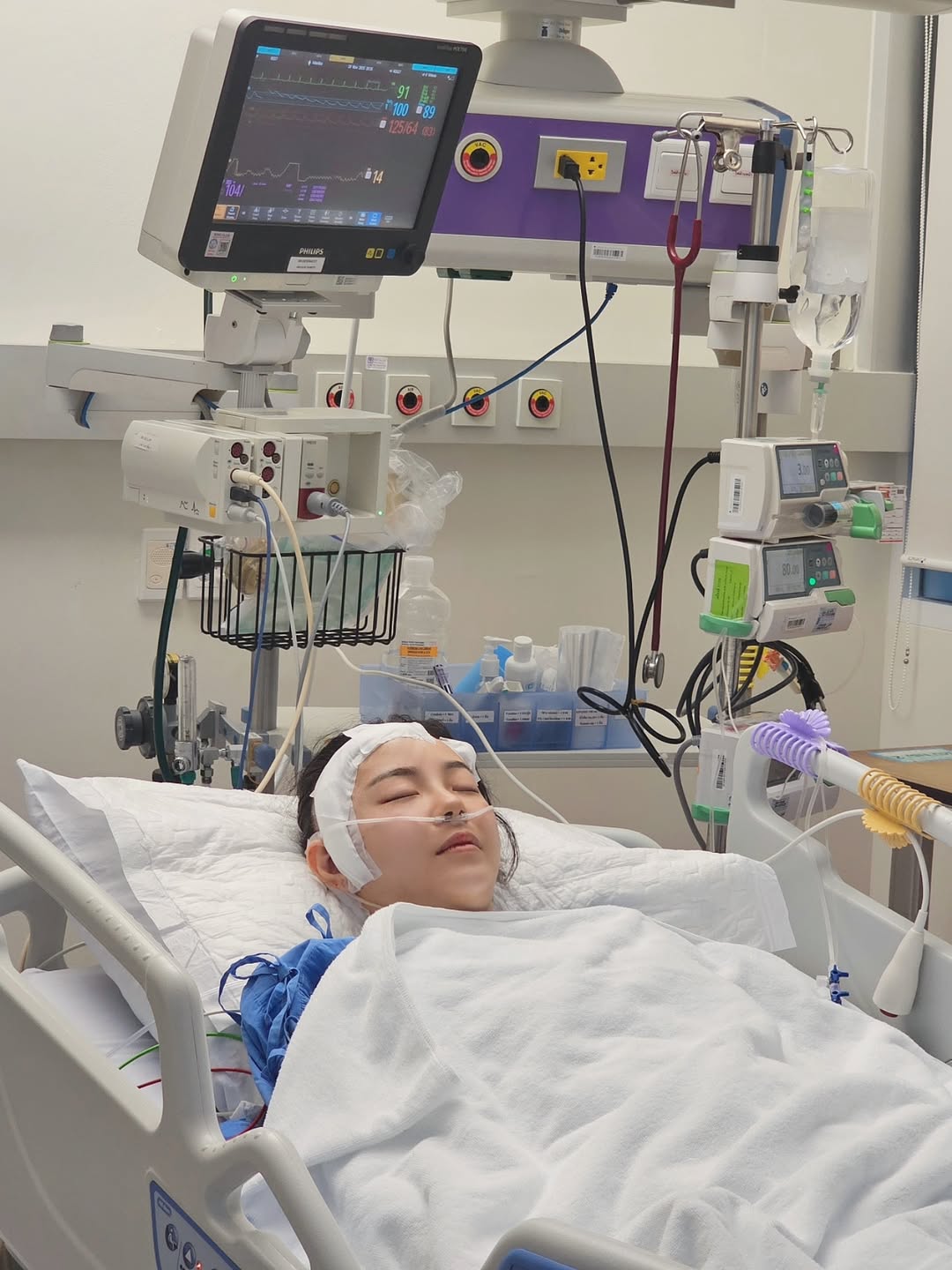 อาการล่าสุด ทับทิม มัลลิกา ผ่าตัดเนื้องอกในสมองรอบ 2-1