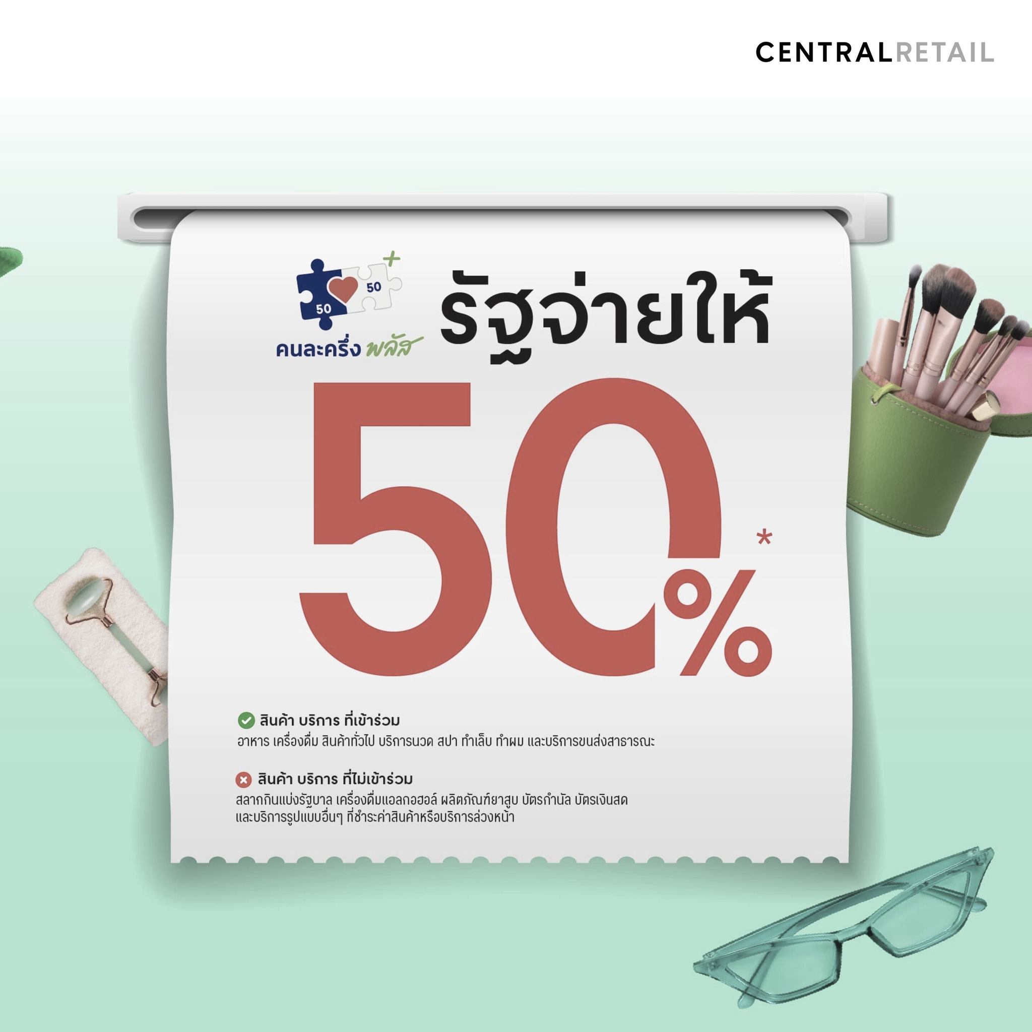 เงื่อนไข โรบินสันไลฟ์สไตล์-ท็อป พลาซ่า ร่วมคนละครึ่งพลัส