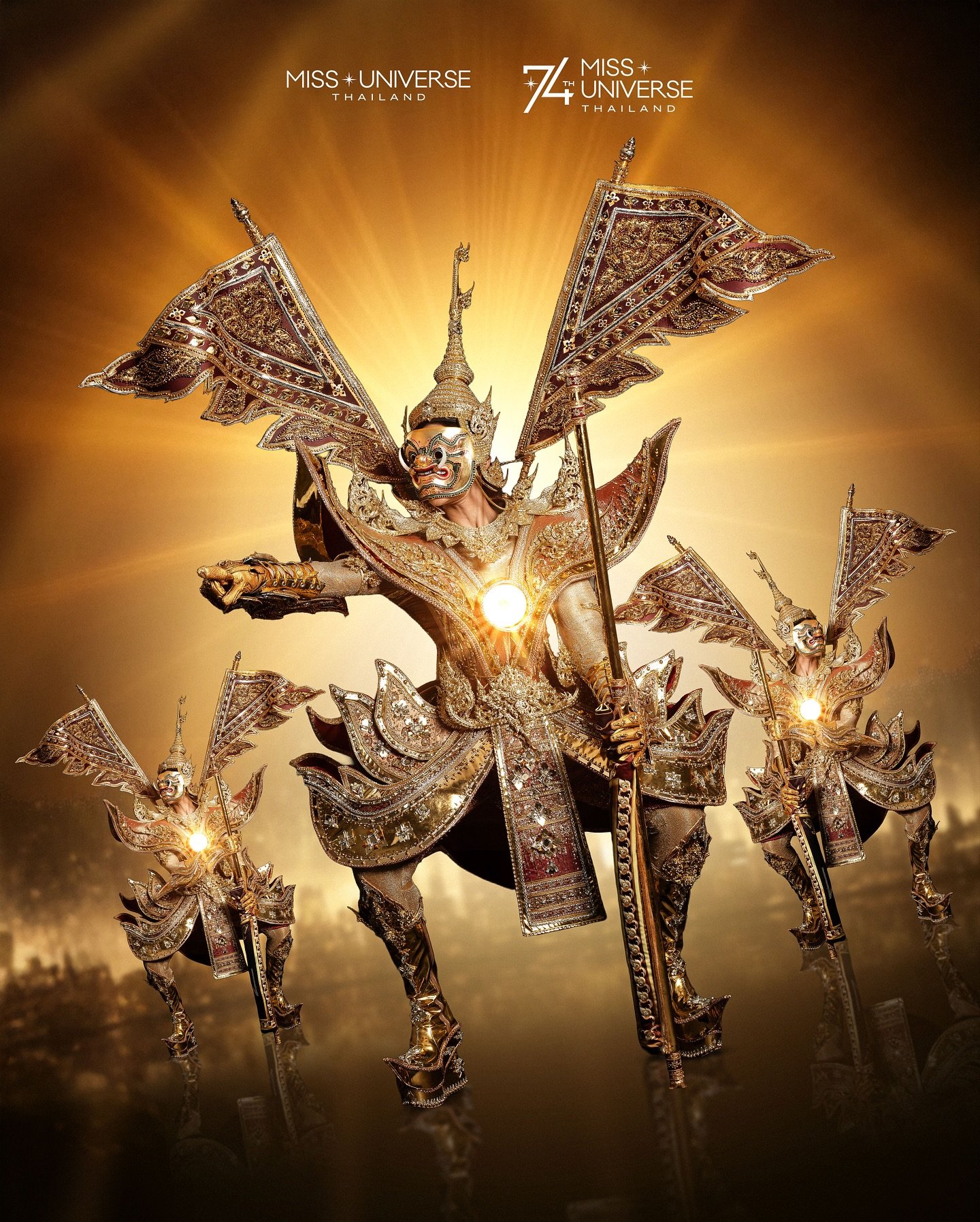 เปิดตัวชุดประจำชาติไทย วีนา ปวีนา สวมวิญญาณ พญายักษ์ ผงาดรอบชุดประจำชาติ MU 2025-3