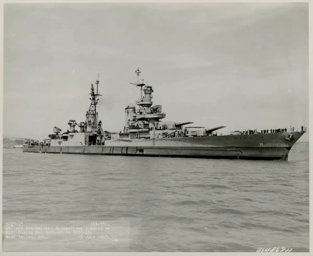 uss indianapolis shark attack