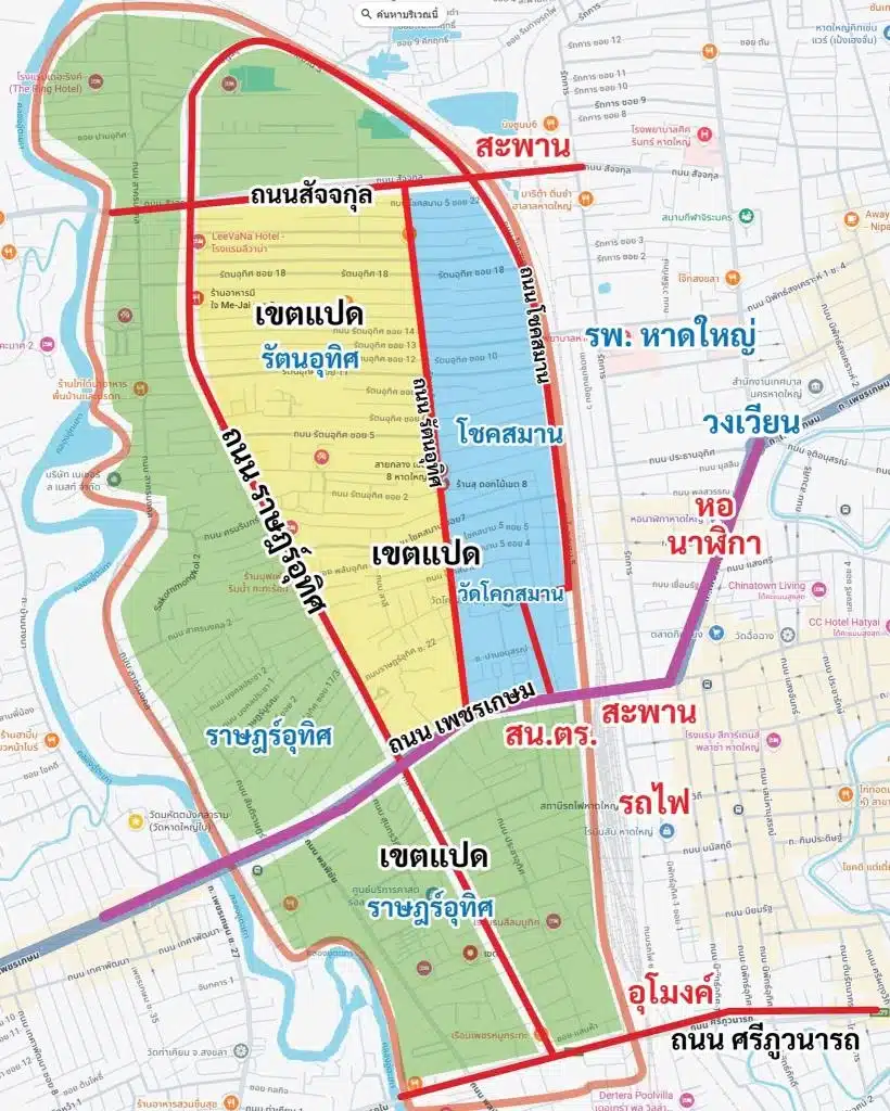 แผนที่เขต 8