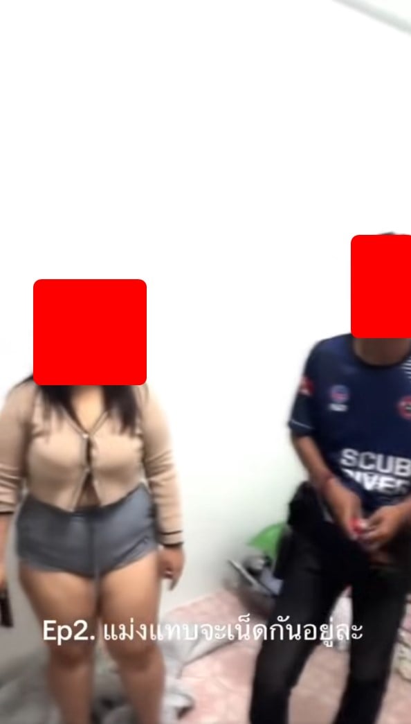 คลิปไวรัลเผยให้เห็นแฟนสาวใกล้ชิดกับผู้ชายคนอื่น