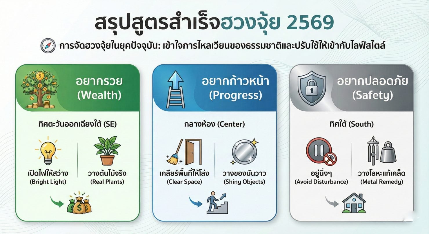 สูตรสำเร็จฮวงจุ้ย 2569