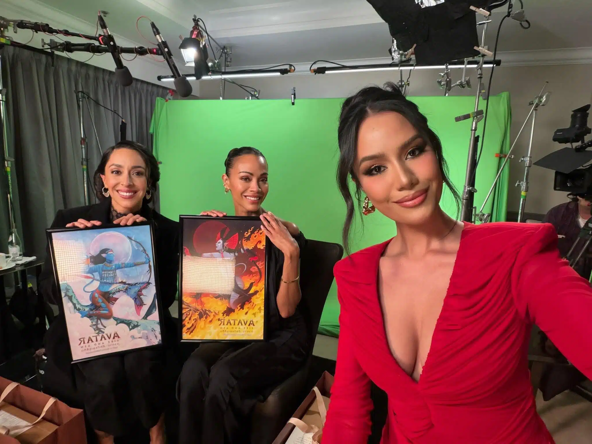 โอปอล และนักแสดง Avatar: Fire and Ash