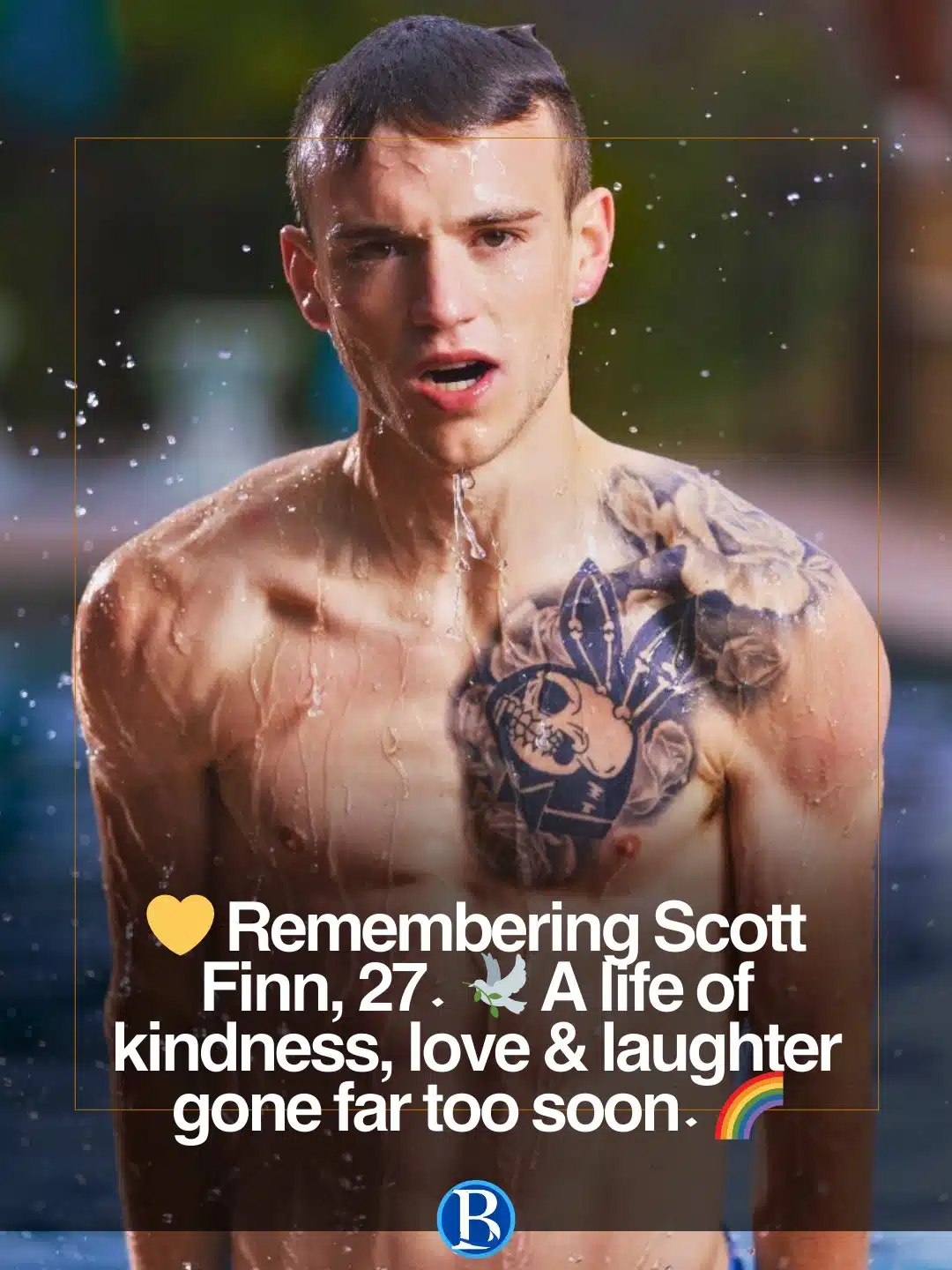 วงการหนังเศร้า 'สก็อตต์ ฟินน์' ดาวรุ่งวัย 27 เสียชีวิตกะทันหัน