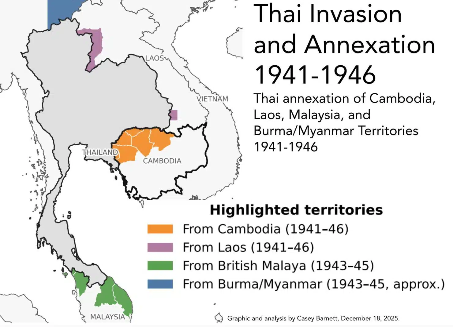 ฝรั่งในเขมร เขียนบทความโจมตีไทย ใช้มุกเดิมช่วงสงครามโลก หาเรื่องรุกรานกัมพูชา