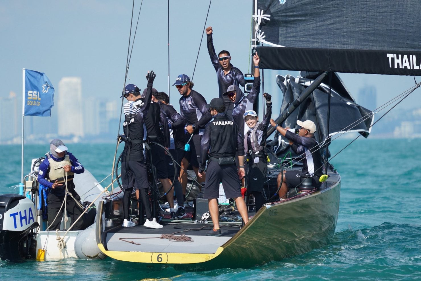 เลขมงคล "พระราชินี" ทรงแข่งเรือใบ คว้าทองประวัติศาสตร์ ซีเกมส์ 2025