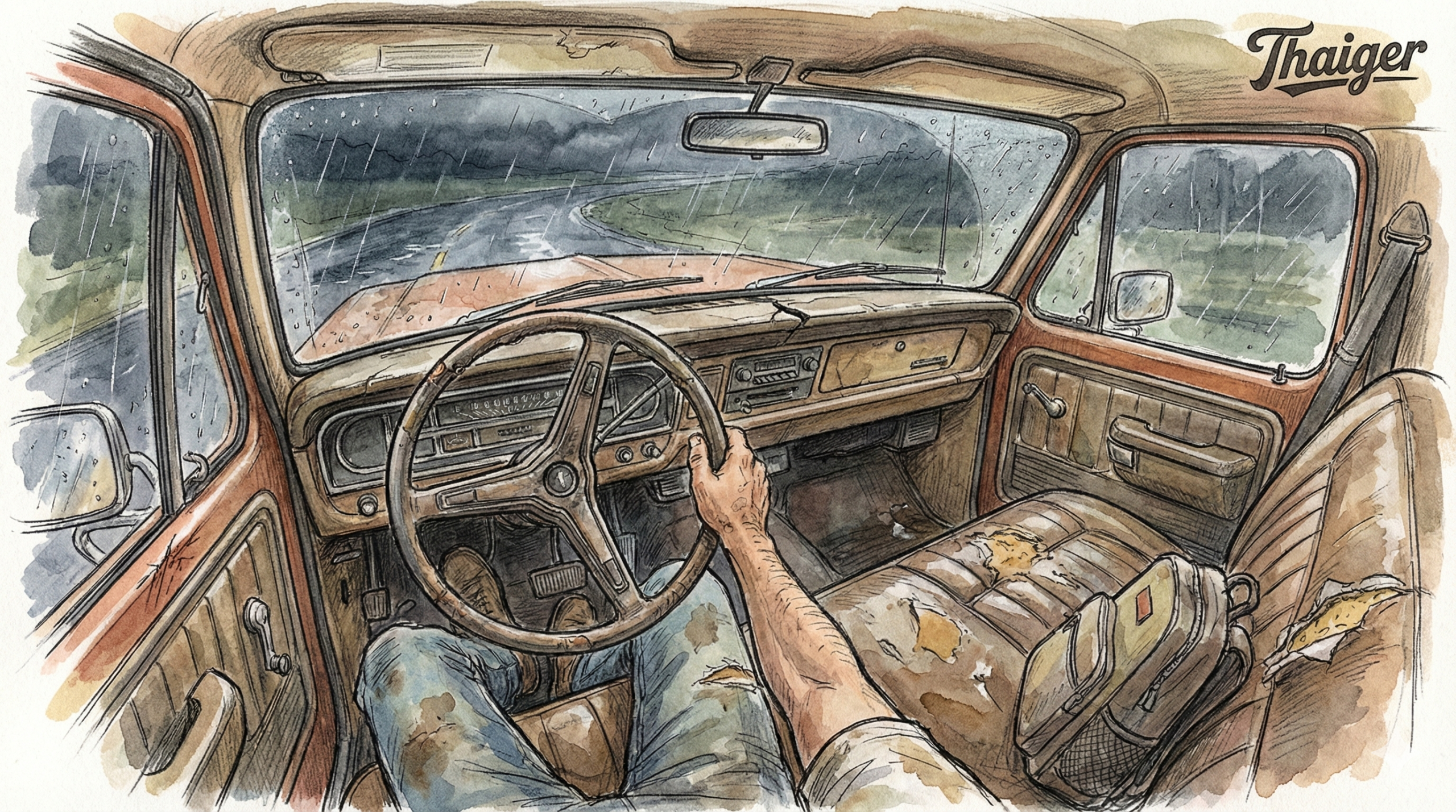 เรียงความวันพ่อ 2568 เรื่องที่ 2 ฮีโร่หลังพวงมาลัย มุมมอง ความทรงจำกับสิ่งของ