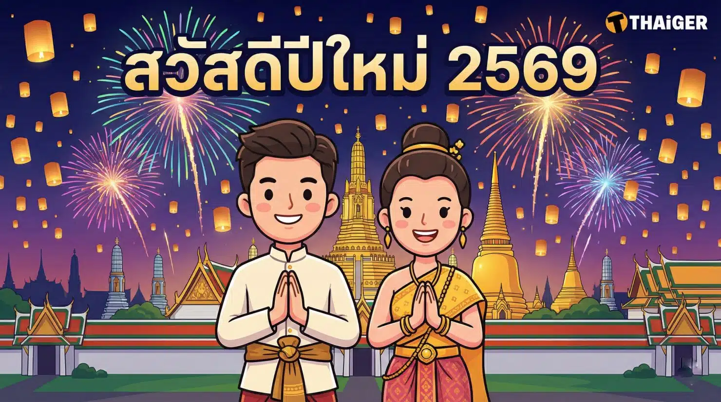 แจกฟรี ภาพสวัสดีปีใหม่ 2569/2026 อวยพรปีใหม่ สคส. ให้คนที่รัก