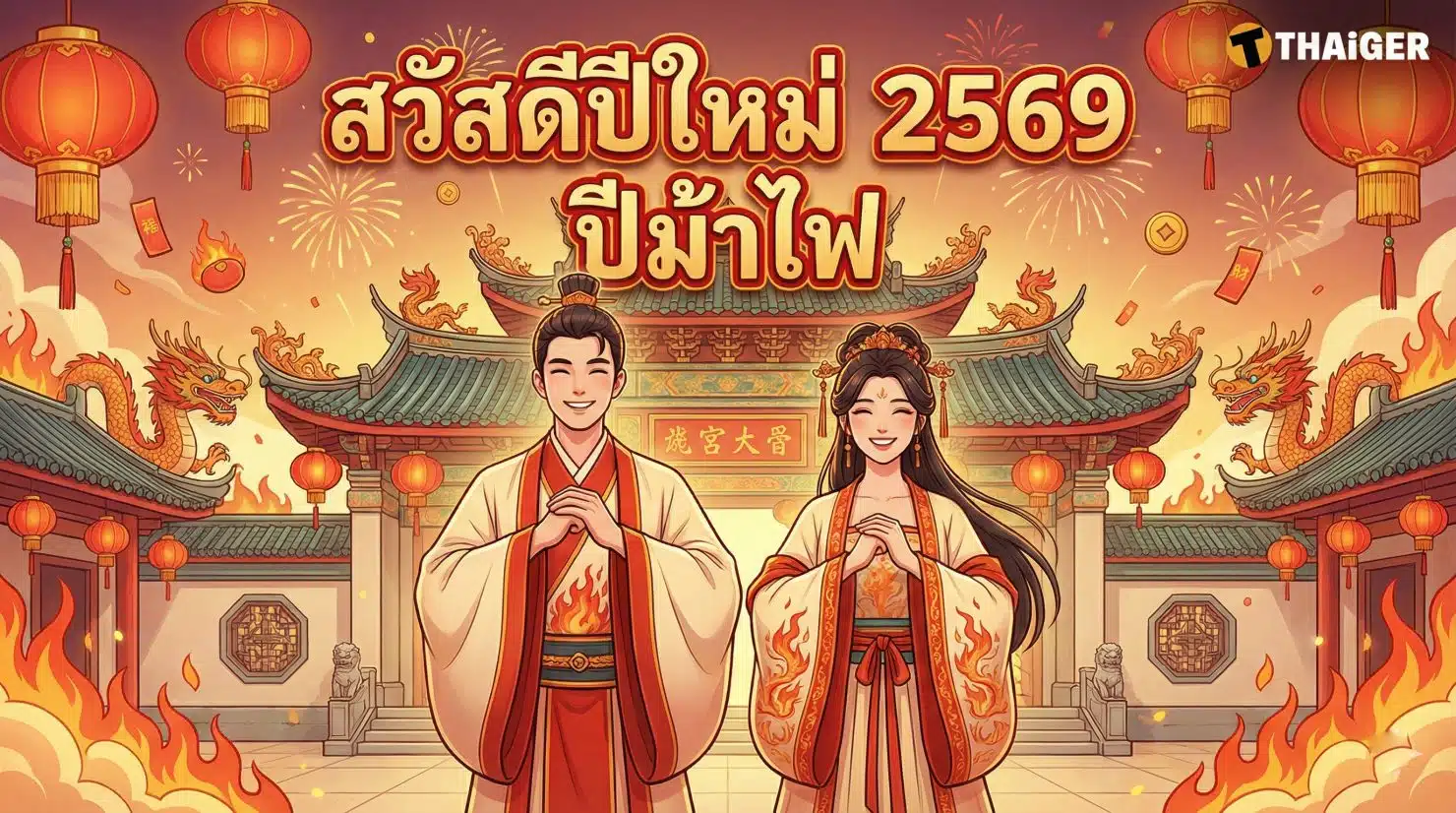 แจกฟรี ภาพสวัสดีปีใหม่ 2569/2026 อวยพรปีใหม่ สคส. ให้คนที่รัก