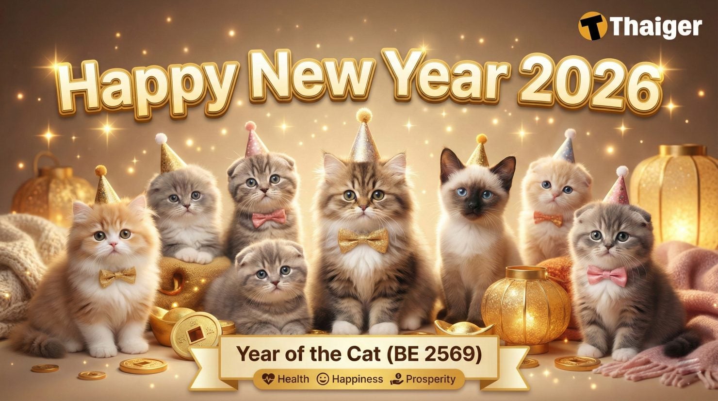 แจกฟรี ภาพสวัสดีปีใหม่ 2569/2026 อวยพรปีใหม่ สคส. ให้คนที่รัก