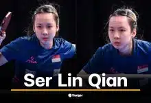 แซร์ หลิน เคียน นักกีฬาเทเบิลเทนนิสหญิงจากสิงคโปร์ วัย 19 ปี