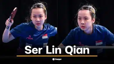 แซร์ หลิน เคียน นักกีฬาเทเบิลเทนนิสหญิงจากสิงคโปร์ วัย 19 ปี