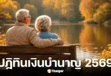 ปฏิทินเงินเดือนข้าราชการ ปี 2569 พร้อมบำนาญ-บำนาญ