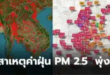 pm 2 5 กลับมาเกินค่ามาตฐานเพราะเผา