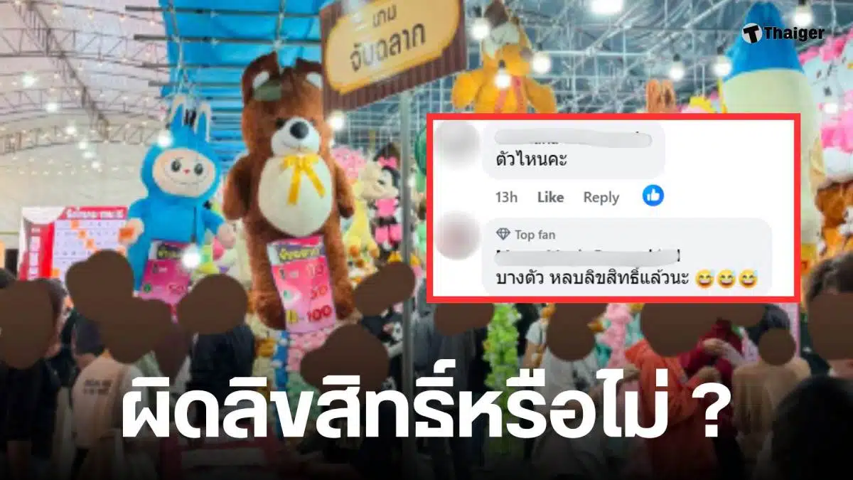 งานกาชาด ตุ๊กตา