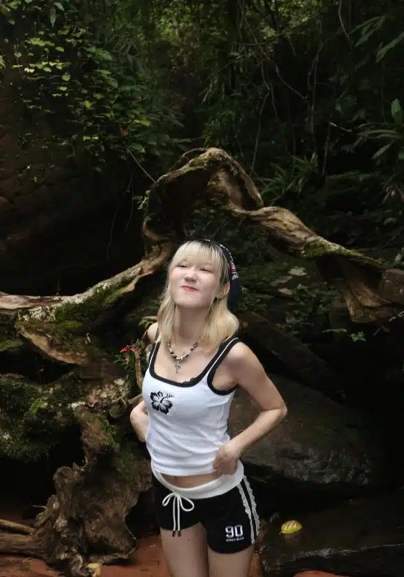 แฟนคลับติดตามโนว์เบลล์มัทฉะลาเต้ใน Instagram