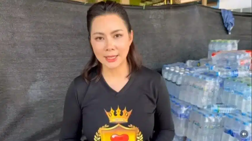 แม่บุ๋มย้ำความสำคัญของการช่วยเหลือชาวบ้าน