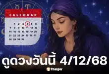 ดูดวงวันนี้ 4 ธันวาคม 2568