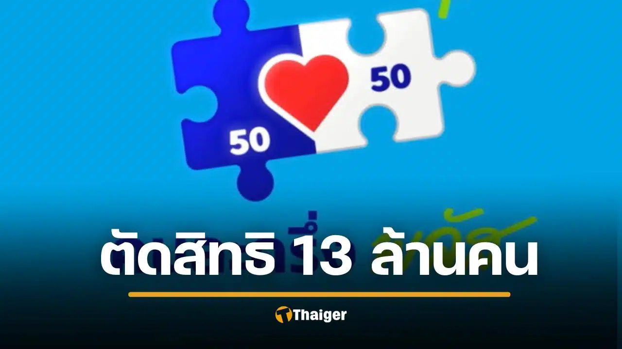 คนละครึ่งพลัส 7 วันสุดท้าย เตือน 13 ล้านคน จ่อถูกตัดสิทธิ