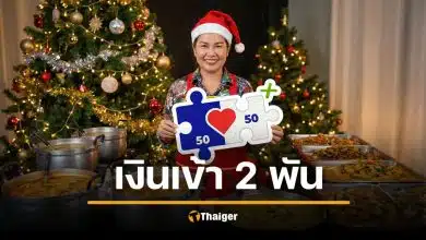25 ธ.ค. คนละครึ่งพลัส เงินเข้า 2,000 บาท แอปถุงเงิน ของขวัญวันคริสต์มาส