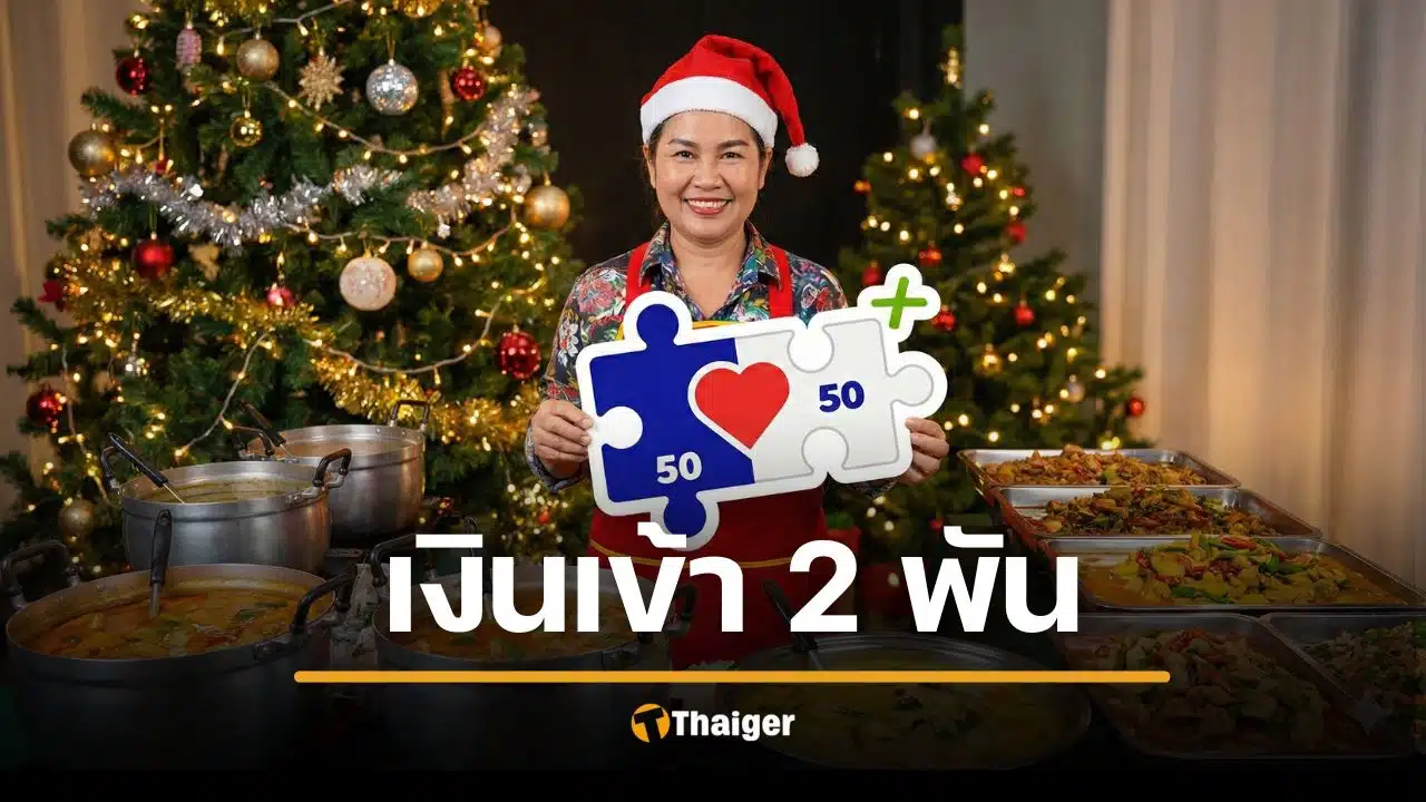 25 ธ.ค. คนละครึ่งพลัส เงินเข้า 2,000 บาท แอปถุงเงิน ของขวัญวันคริสต์มาส