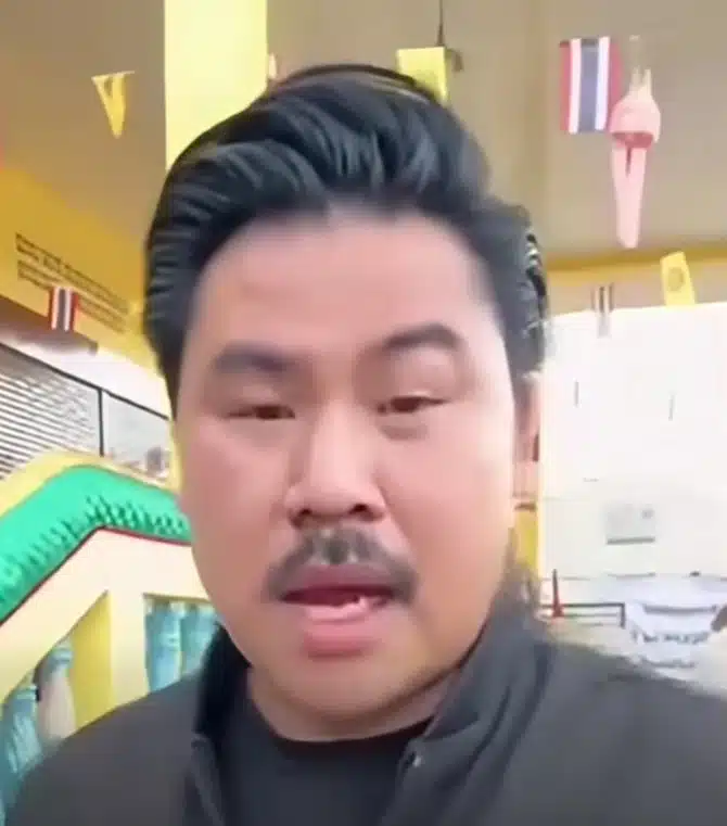 กัน จอมพลัง ไลฟ์สดปมถืออาร์มทหารเขมร