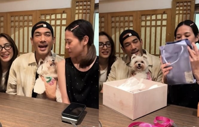 ทริปเปิดตัว พิ้งกี้-ตุ้ย เสิร์ฟโมเมนต์หวาน ตั้งแต่งานแต่งยันคาเฟ่ ภาพคู่ที่หลายคนรอคอย-1