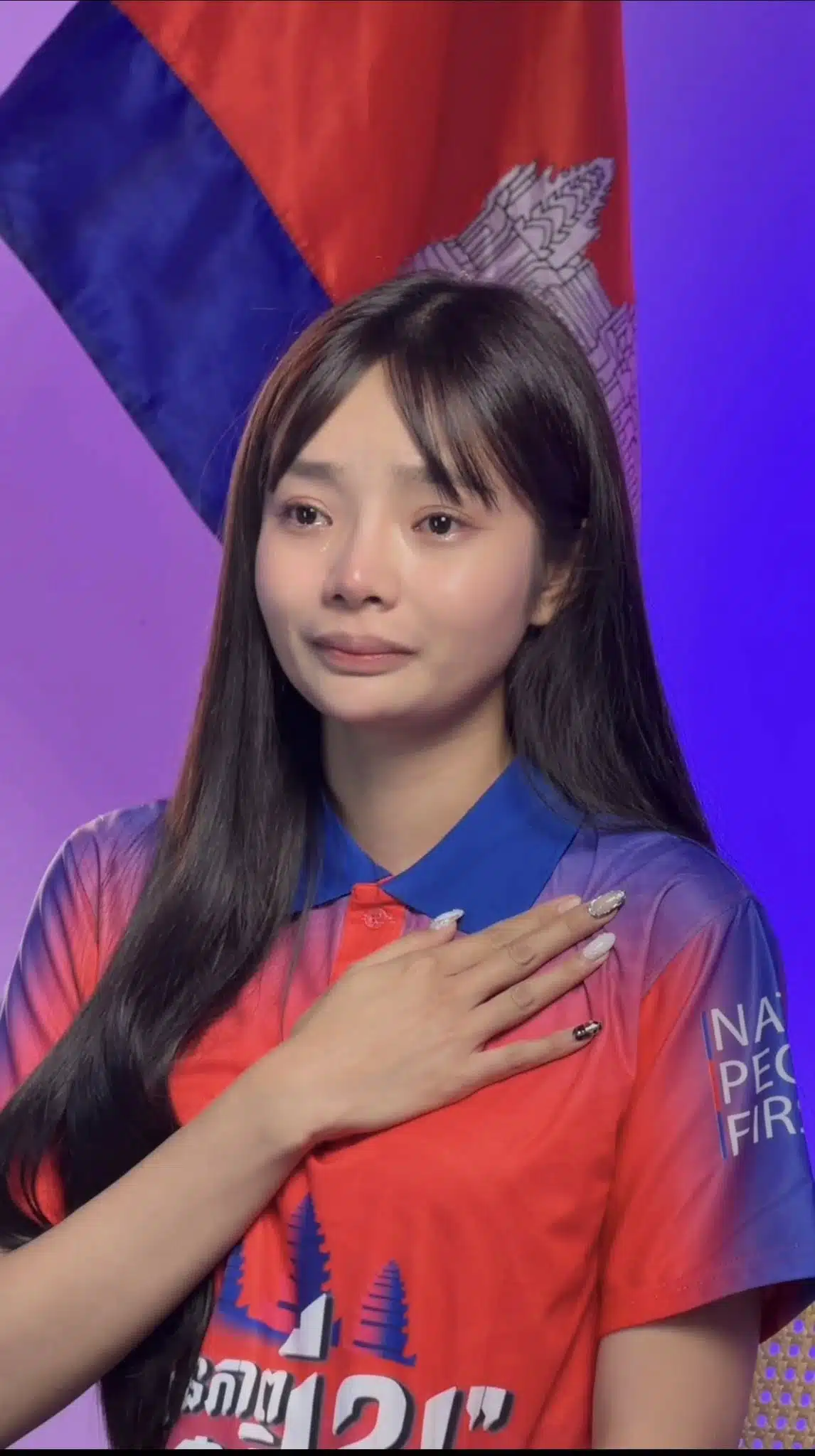 นา สาดี พิธีกรและนักแสดงลูกครึ่งไทยเขมร