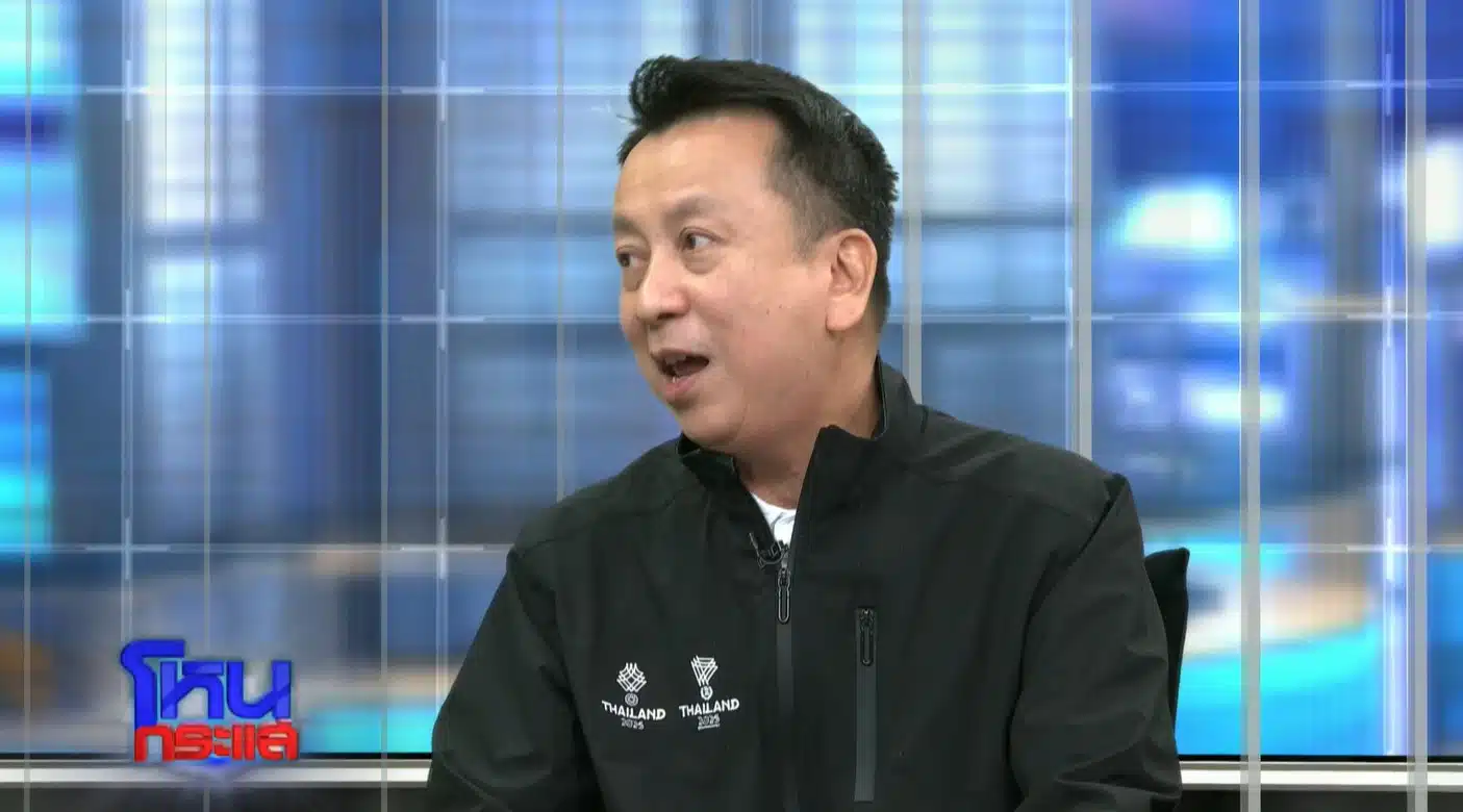 นายสันติ โหลทอง นายกสมาคมกีฬาอีสปอร์ตแห่งประเทศไทย