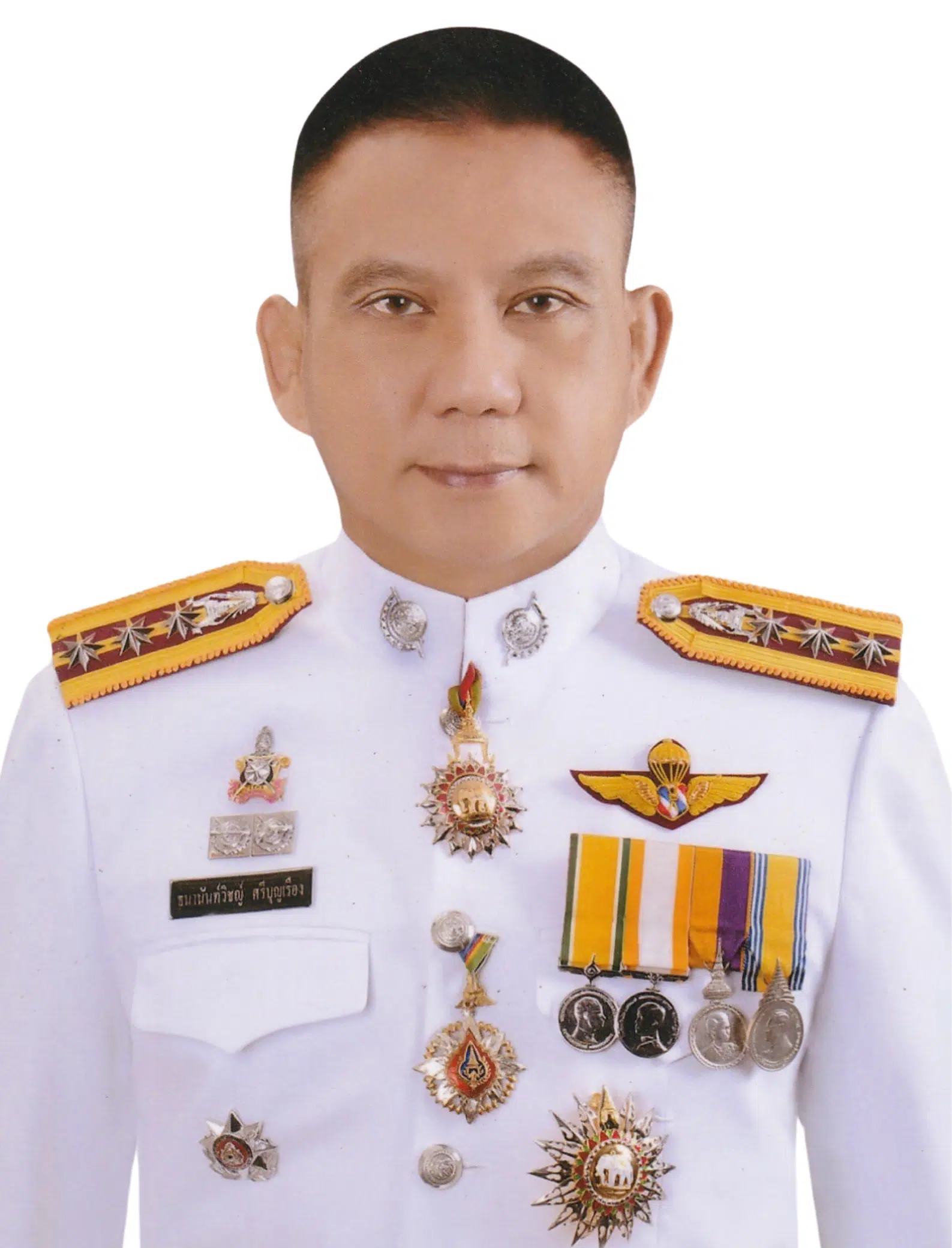 บรรยากาศที่เกิดเหตุพบศพ พล.ต.ต.ธนานันท์วิชญ์ ในรถยนต์ส่วนตัว