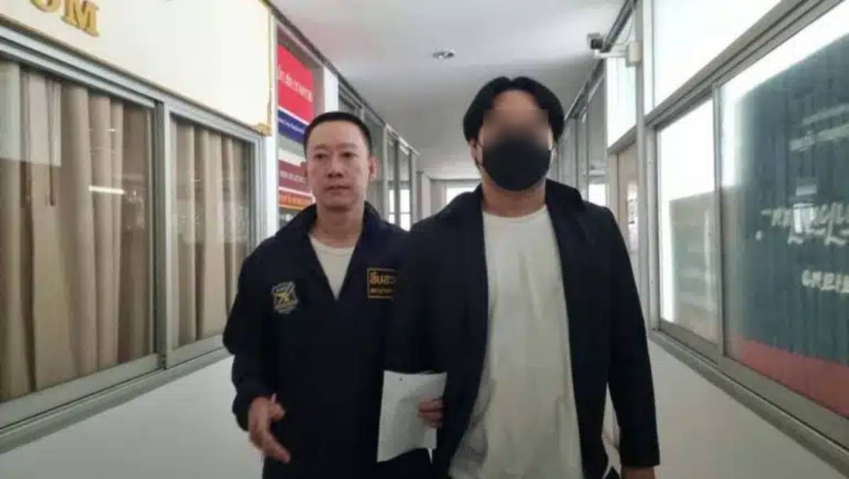 ต้น เพื่อนสนิทนัทปง เข้าให้ปากคำ สภ.บางกรวย นนทบุรี