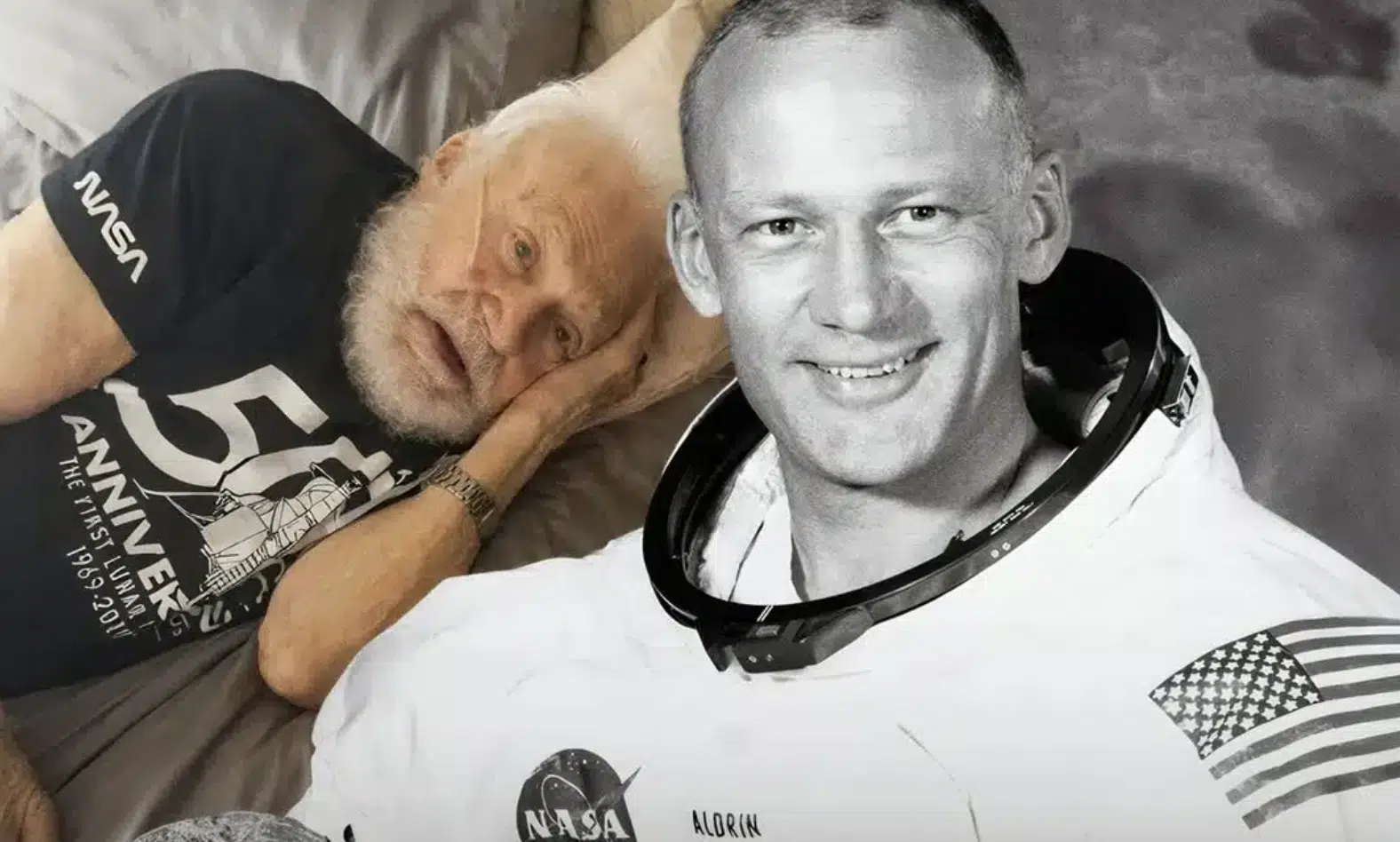 ชีวิตสุดเศร้า ตำนานนักบินอวกาศ เหยียบดวงจันทร์คนที่ 2 ถูกลูกทิ้ง ปล่อยนอนจมกองอึ