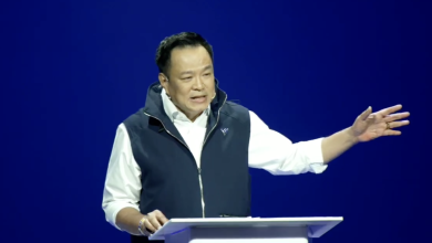 ‘อนุทิน’ หลั่งน้ำตา นำ ‘ภูมิใจไทย’ สู้ศึกเลือกตั้ง ชูนโยบาย ‘ทหารอาสา-คนละครึ่งพลัส’ มั่นใจนั่งนายกฯ