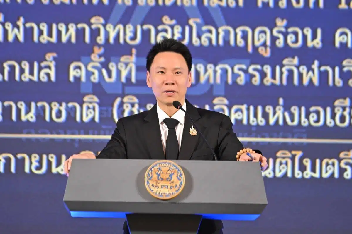 รมวท่องเที่ยวกีฬาคนปัจจุบัน