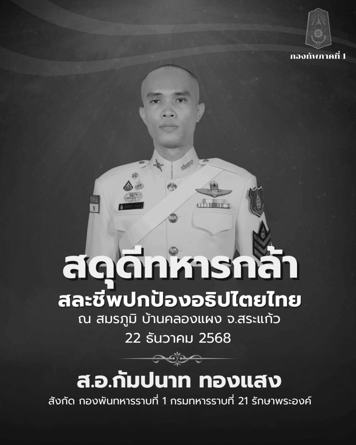 Sergeant Kampanat Thongsaeng